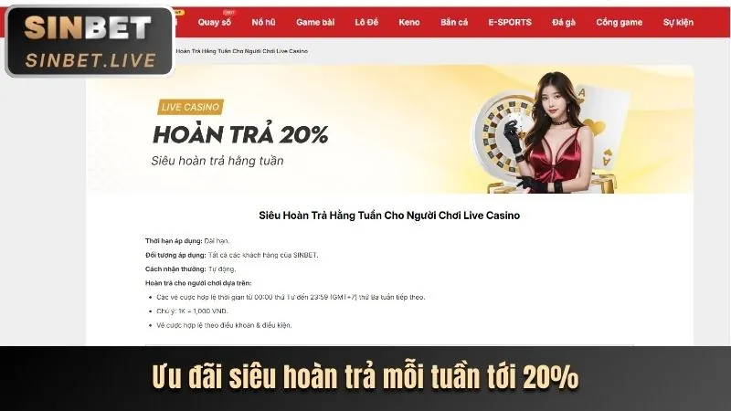 Chương trình VIP bi88 casino